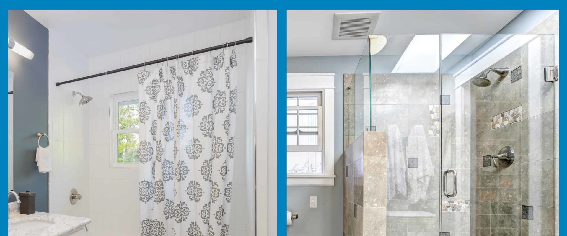 Is a Shower Door Better Than a Shower Curtain?