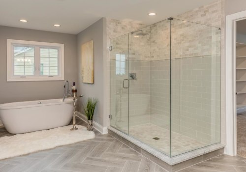 What is the average cost of frameless glass shower doors?